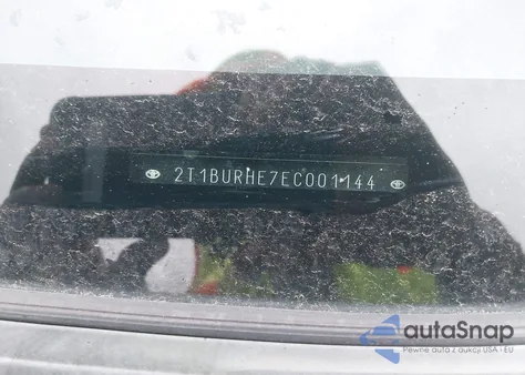 2014 Toyota Corolla S Plus from USA, damaged, VIN 2T1BURHE7EC001144